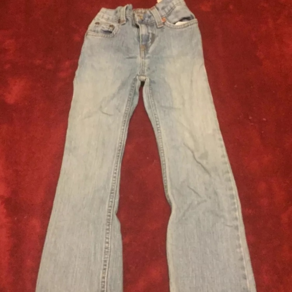 Girls size 5 slim bootcut jeans